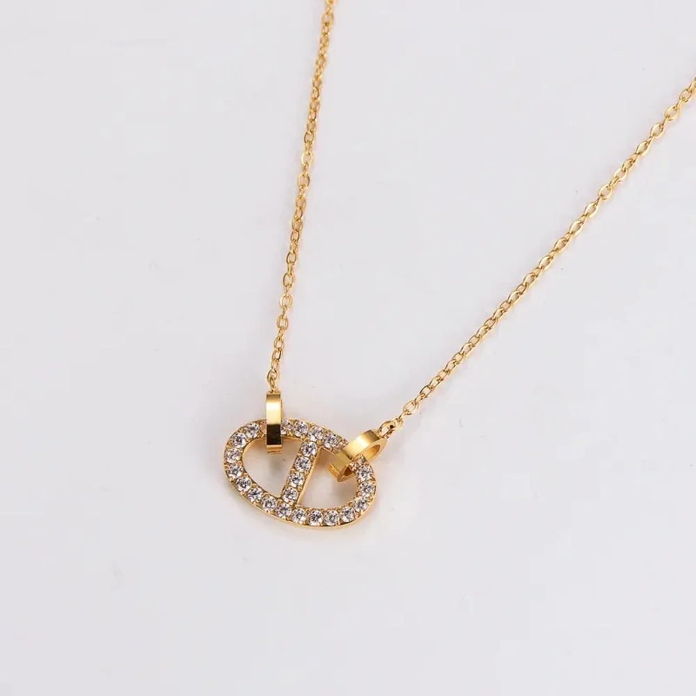 CZ Pendant Necklace - Picture 1 of 2